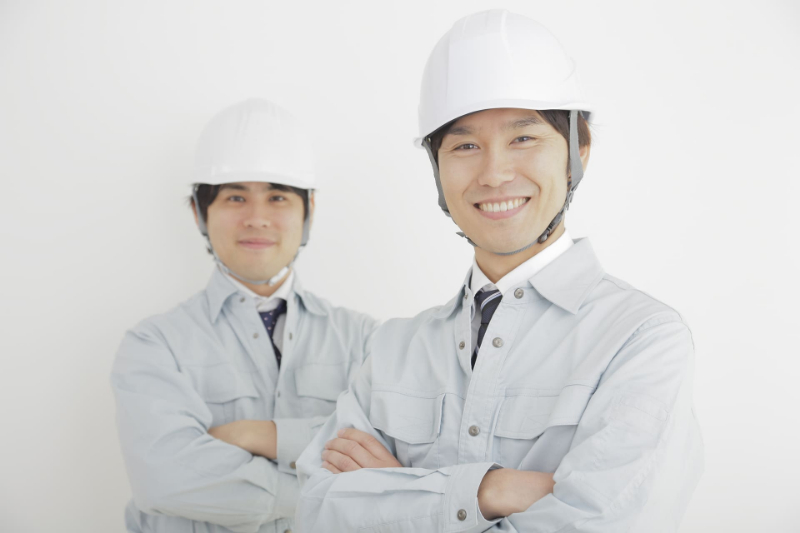 作業服の男性